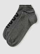 HUGO Sneakersocken mit Logo-Details im 2er-Pack Modell 'Logo' in Mitte...