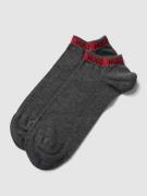 HUGO Sneakersocken mit Kontraststreifen im 2er-Pack Modell 'Tape' in M...