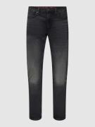 HUGO Jeans mit 5-Pocket-Design in Dunkelgrau, Größe 30/32