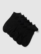 HUGO Sneakersocken mit Label-Detail im 6er-Pack in Black, Größe 39/42