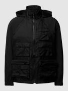 HUGO Jacke mit Kapuze Modell 'Bomoto' in Black, Größe S