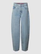 HUGO Tapered Fit Jeans im 5-Pocket-Design Modell 'Gimine' in Hellblau,...