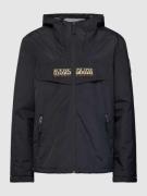Napapijri Jacke mit Label-Stitching Modell 'RAINFOREST' in Black, Größ...
