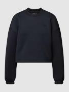 Lacoste Sport Cropped Sweatshirt mit überschnittenen Schultern in Blac...