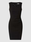 Kaffe Kleid mit Stretch-Anteil Modell 'Sara' in Black, Größe XL