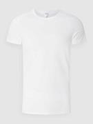 HOM T-Shirt mit Stretch-Anteil in Weiss, Größe M