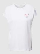 Lanius T-Shirt mit Rundhalsausschnitt in Weiss, Größe 34
