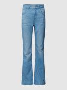 Lanius Bootcut Fit Jeans mit Woll-Anteil in Blau, Größe 34
