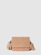 Seidenfelt Handtasche mit Klickverschluss Modell 'Hellvi' in Camel, Gr...