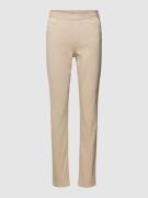Marc Cain Jeans mit elastischem Bund Modell 'SIENA' in Beige, Größe 34