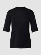 Marc Cain T-Shirt mit 1/2-Ärmel in Black, Größe 36