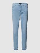 Marc Cain Slim Fit Jeans im 5-Pocket-Design in Jeansblau, Größe 42