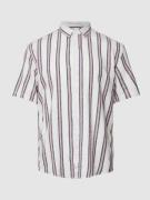 Tom Tailor Denim Freizeithemd mit Streifenmuster in Offwhite, Größe S