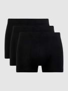 Schiesser Trunks mit Stretch-Anteil im 3er-Pack in Black, Größe S