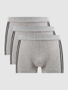 Schiesser Trunks mit Stretch-Anteil im 3er-Pack in Mittelgrau Melange,...