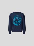 Billionaire Boys Club Sweatshirt mit Label-Print in Marine, Größe L