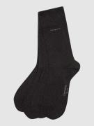 camano Socken im unifarbenen Design im 4er-Pack in Anthrazit, Größe 39...