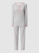 Calida Modern Fit Pyjama aus Jersey in Rosa, Größe 48-50