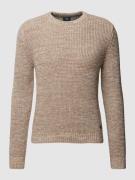 JOOP! Jeans Strickpullover mit Label-Detail Modell 'Marvin' in Taupe M...