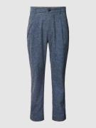 JOOP! Jeans Loose Fit Bundfaltenhose in Melange-Optik Modell 'LEAD' in...