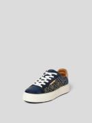 Tory Burch Sneaker mit Label-Print in Blau, Größe 38