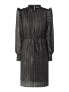 MOS MOSH Kleid mit Effektgarn Modell 'Randi' in Black, Größe L