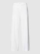 Raffaello Rossi Stoffhose mit elastischem Bund in Offwhite, Größe 32