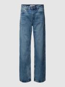 Mango Flared Jeans im 5-Pocket-Design Modell 'MIAMI' in Blau, Größe 40