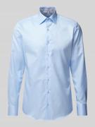 Eterna Slim Fit Business-Hemd mit Kentkragen in Bleu, Größe 38