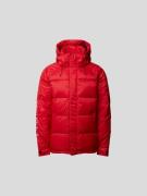 Canada Goose Daunenjacke mit Kapuze in Rot, Größe L