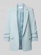 Jake*s Collection Blazer mit offener Vorderseite in Aqua, Größe 34