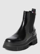 Tommy Hilfiger Chelsea Boots aus Leder Modell 'PREPPY' in Black, Größe...