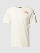 The North Face T-Shirt mit Label-Print Modell 'GRAPHIC' in Weiss, Größ...