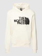 The North Face Hoodie mit Label-Print in Offwhite, Größe XS