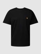 Carhartt Work In Progress T-Shirt mit Label-Stitching in Black, Größe ...
