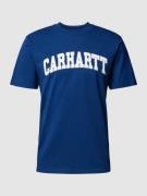 Carhartt Work In Progress T-Shirt mit Label-Print in Royal, Größe M