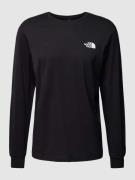 The North Face Longsleeve mit Label-Print Modell 'REDBOX' in Black, Gr...