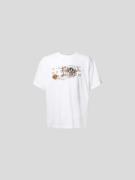 MM6 Maison Margiela T-Shirt mit Motiv-Print in Weiss, Größe S