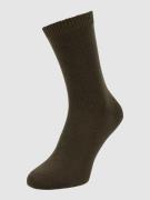 Falke Socken mit Kaschmir-Anteil Modell Cosy Wool in Khaki, Größe 35/3...