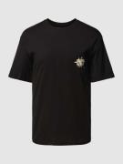 Jack & Jones T-Shirt mit Motiv-Print Modell 'LAFAYETTE' in Black, Größ...