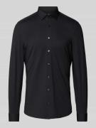 OLYMP No. Six Super Slim Fit Business-Hemd mit Kentkragen in Black, Gr...