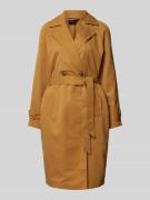 Vero Moda Outdoor Trenchcoat mit Bindegürtel Modell 'LOU' in Camel, Gr...