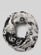 Esprit Loop-Schal mit Allover-Muster in Offwhite, Größe One Size