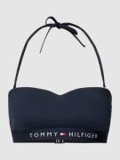 TOMMY HILFIGER Bikini-Oberteil mit Neckholder in Marine, Größe XS