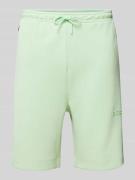 BOSS Green Shorts mit Label-Applikation Modell 'Headlo' in Hellgruen, ...