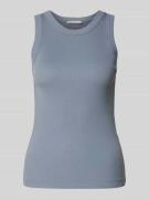 Drykorn Top mit breiten Trägern Modell 'OLINA' in Rauchblau, Größe XS