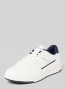 Tom Tailor Sneaker mit Label-Schriftzug Modell 'Basket Logo' in Weiss,...