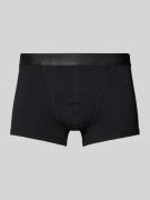 HOM Boxershorts mit elastischem Label-Bund in Black, Größe M