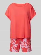 Schiesser Pyjama mit Feinripp Modell 'Modern Nightwear' in Rot, Größe ...