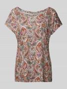 Soyaconcept T-Shirt mit Paisley-Muster Modell 'Felicity' in Pink, Größ...